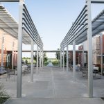 Campus courtyard