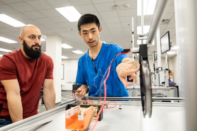 TAMU lab at the Highland Campus, Building 4000.